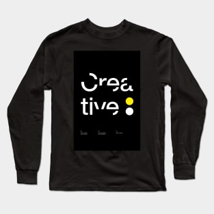 Crea tive Long Sleeve T-Shirt